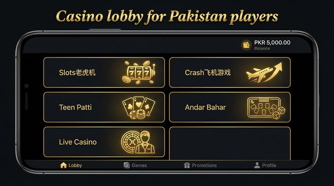 Lobby view of bcgame for Pakistan users - 4
